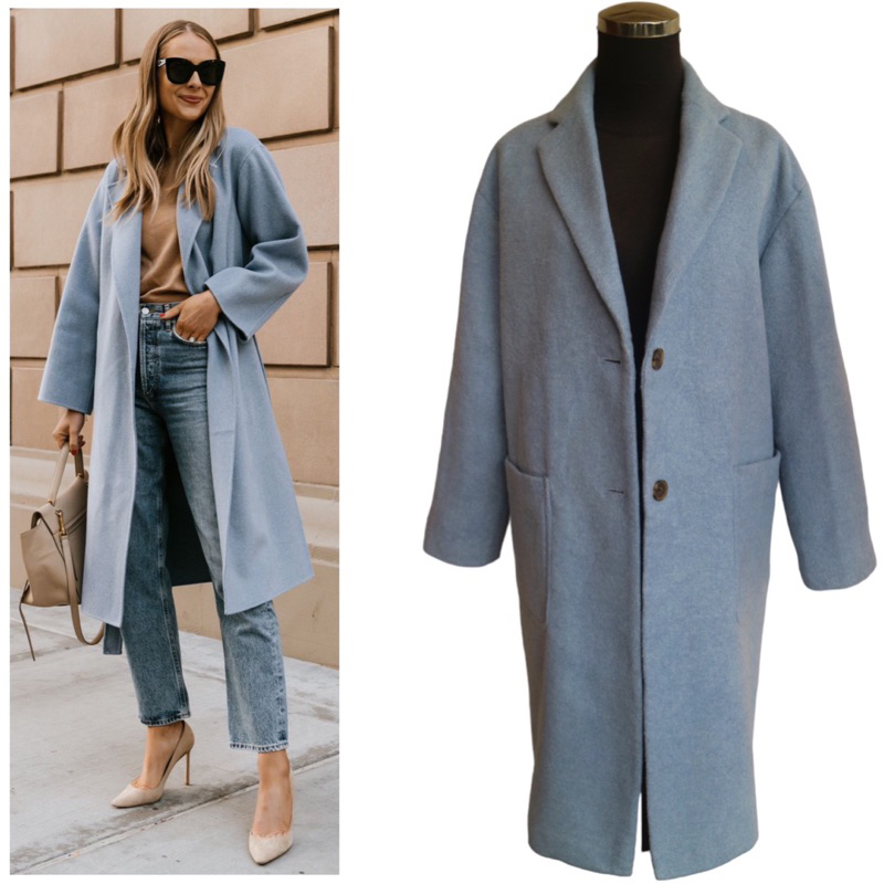 Coat wool brand Global work