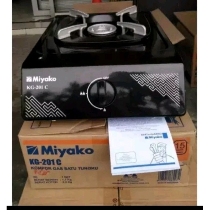 Kompor gas miyako satu tungku KG-201 C