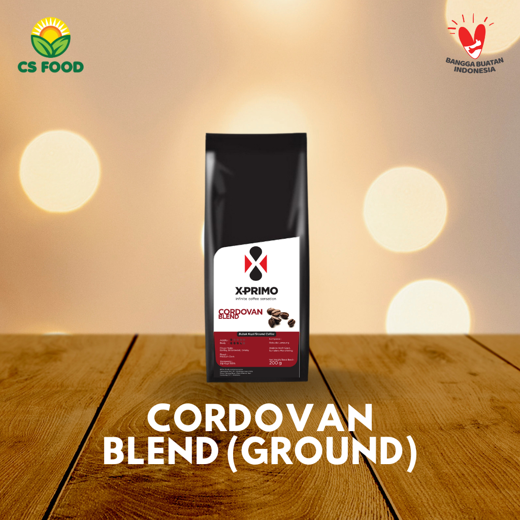 

Xprimo Kopi Bubuk 200g Cordovan Blend Coffee Arabika Robusta