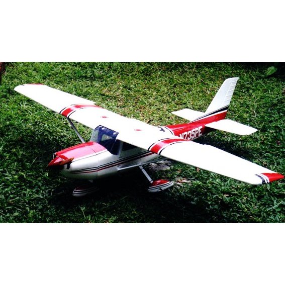 Pesawat Model RC Aeromodeling Cessna 182-46 Engine ARF Combo