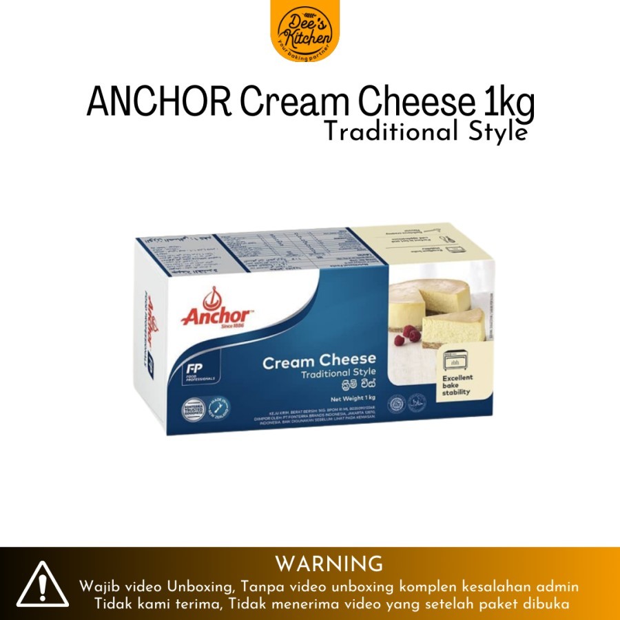 

[Repack -+250gr] Anchor Cream Cheese Krimcis anchor