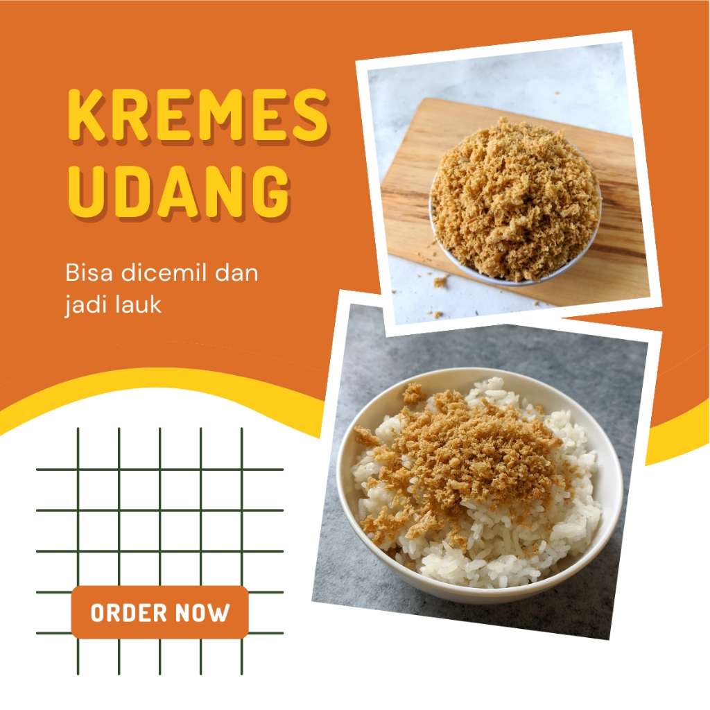

Forcysn Double Pack - Kremes Udang Paket Hemat 2Pcs Lauk Anak Non Msg Dapur Sehati