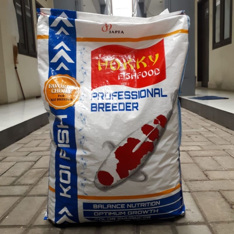HOKKY PROFESSIONAL BREEDER JAPFA MAKANAN PAKAN PELET IKAN KOI TANCHO CHAGOI SHOWA SLAYER SANKE KOHAK