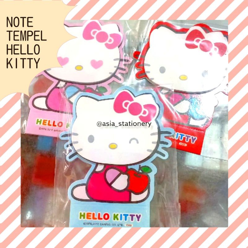 

Sticky Note Kertas Hello Kitty Lucu Karakter Anak