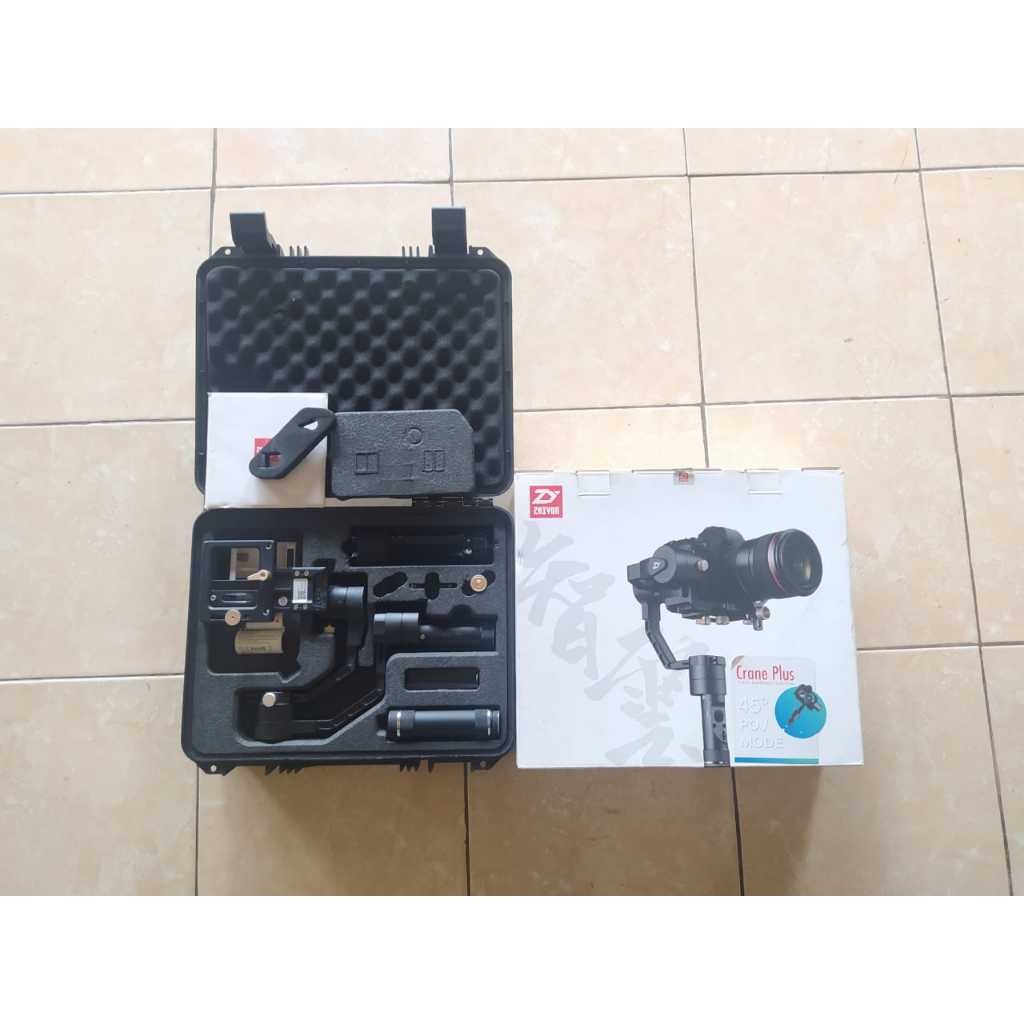 Gimbal Zhiyun Crane Plus Stabillizer Kamera Second