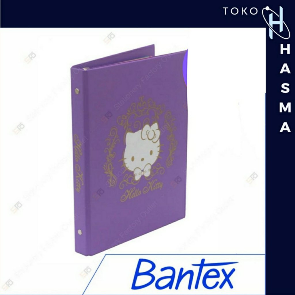 

Binder Hello Kitty Bantex A5 - 20 Ring 25 mm 1324 - Purple