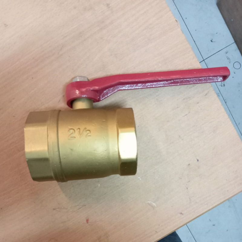 Ball valve 2,5" onda kuningan stop kran onda 2-1/2" inch