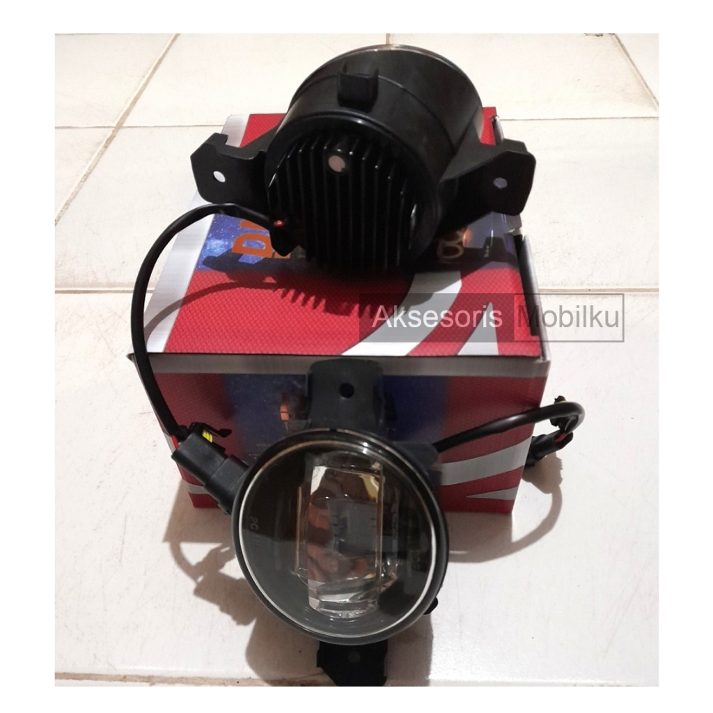 Foglamp Grand Livina Led Projector 07 - 12 Lampu Kabut Fullset