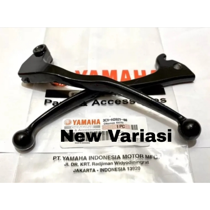 Handle Handel Rem Kopling Hitam Set Kiri Kanan Yamaha Vixion Old Vixion New Scorpio Hendel Rem Kopli