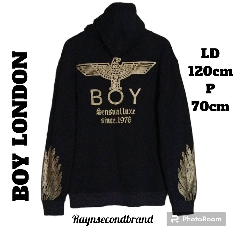 Hoodie BOY LONDON black