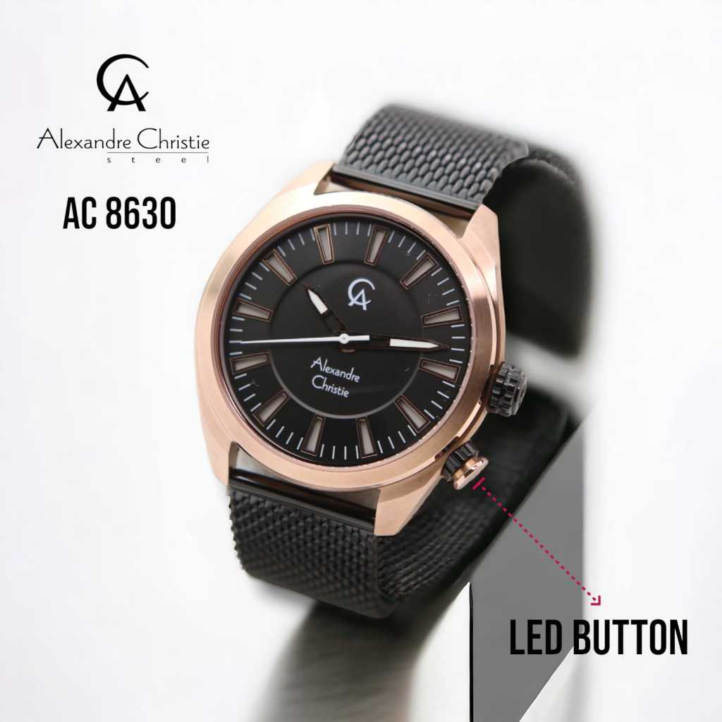 Jam Tangan Pria Alexander Christie Original AC8630