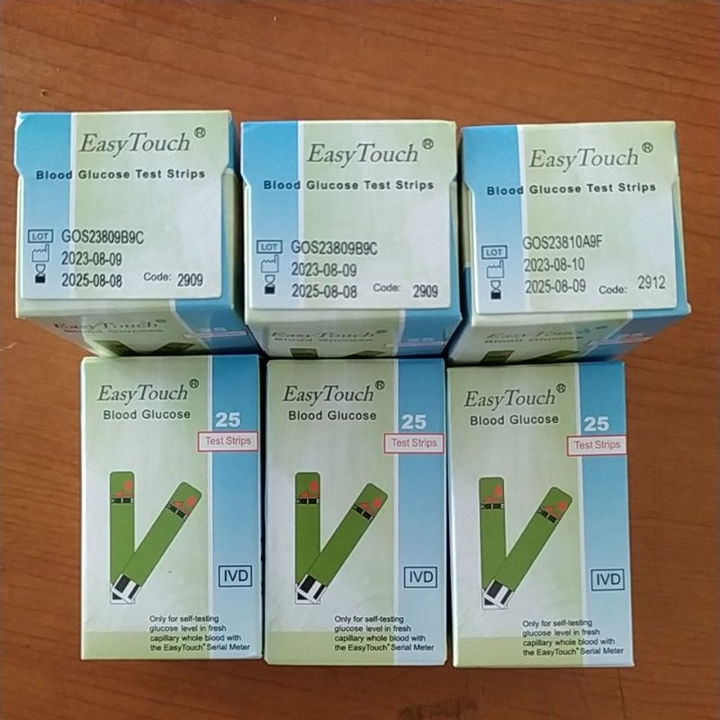 Easy touch Glucose Strips / Easytouch Glucose / Easytouch gula