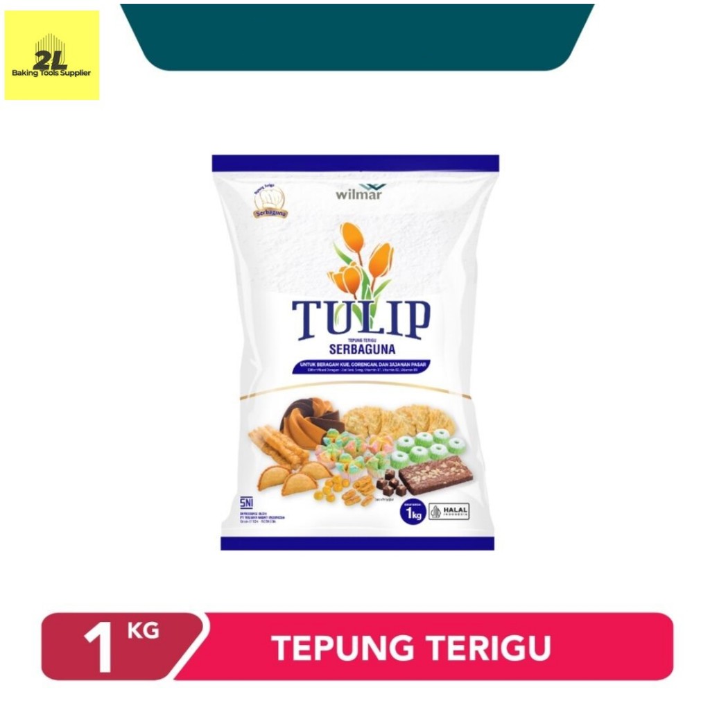 

Tepung terigu serbaguna tulip tepung tulip 1kg