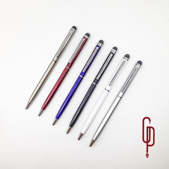 

Pulpen Ichi Stylus Promosi / Pulpen Ici Stylus HP / Pulpen bisa untuk handphone / Pulpen Nail Stylus Bisa Cetak Logo Souvenir