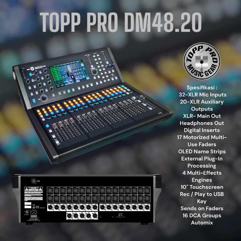 MIXER Digital topp pro DM48.20 / DM 48 – 20 / DM48-20 Original