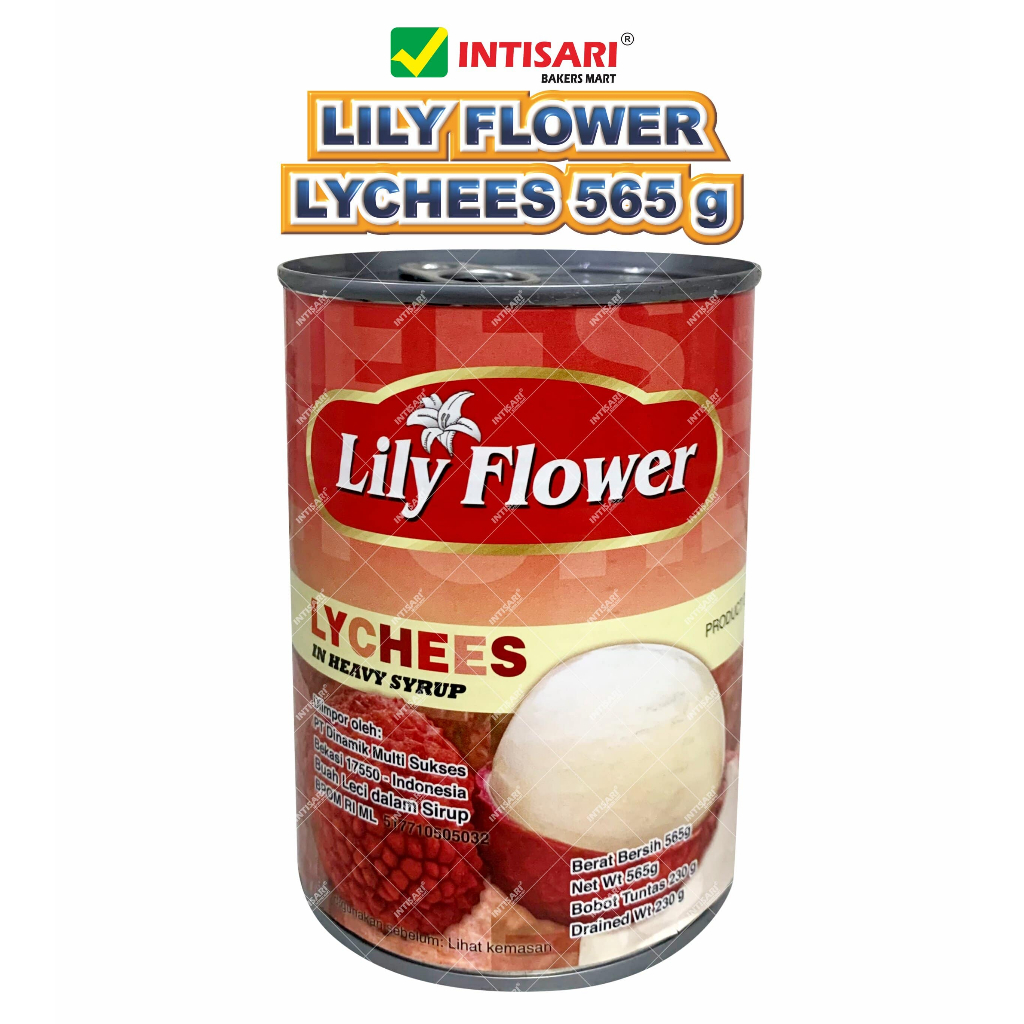 

LILY FLOWER LYCHEE IN SYRUP 565 G