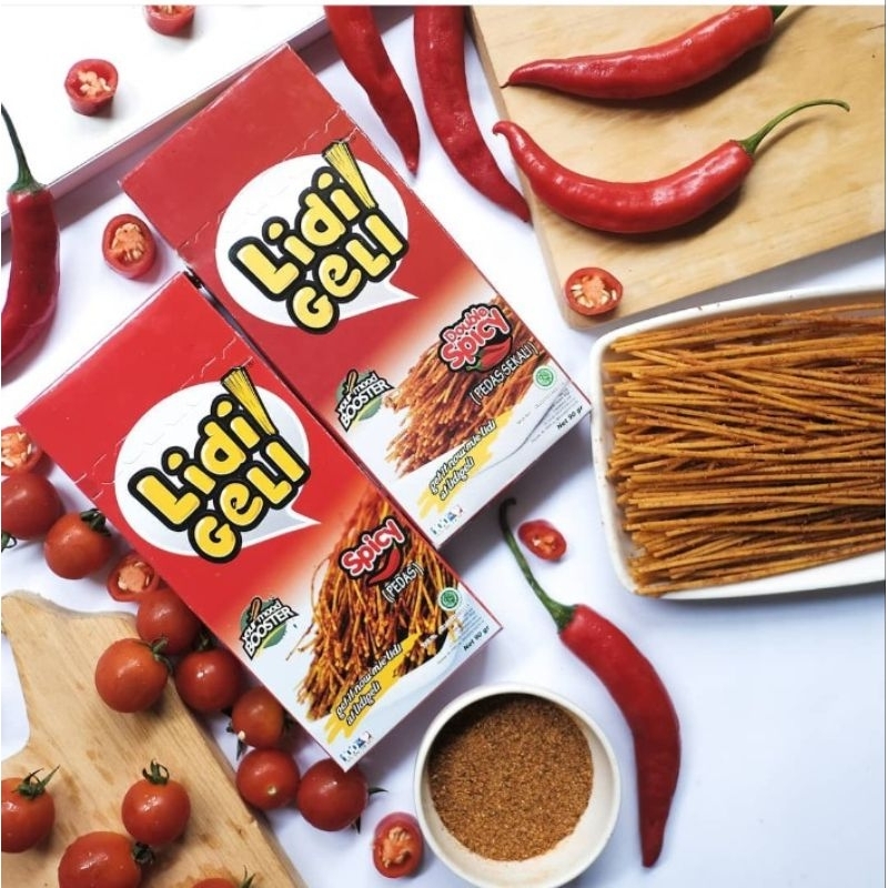 

Lidi Geli 90gr Double Spicy | Unikids Jawa Tengah