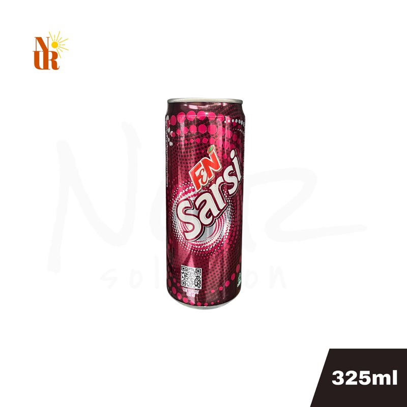 

F&N Sarsi 325ml - Minuman Berkarbonasi Berperisa Sarsaparilla