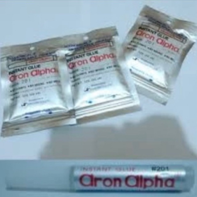 Lem Batu Permata / Lem Multifungsi / Aron Alpha (1 Pack isi 6) Made in Jerman
