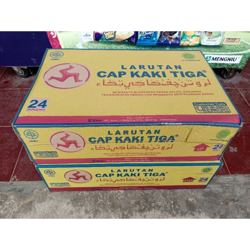 

Larutan Cap Kaki Tiga Kaleng 320 ML 1 Dus