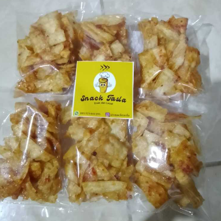 

Keripik Singkong Balado Snack Tasla