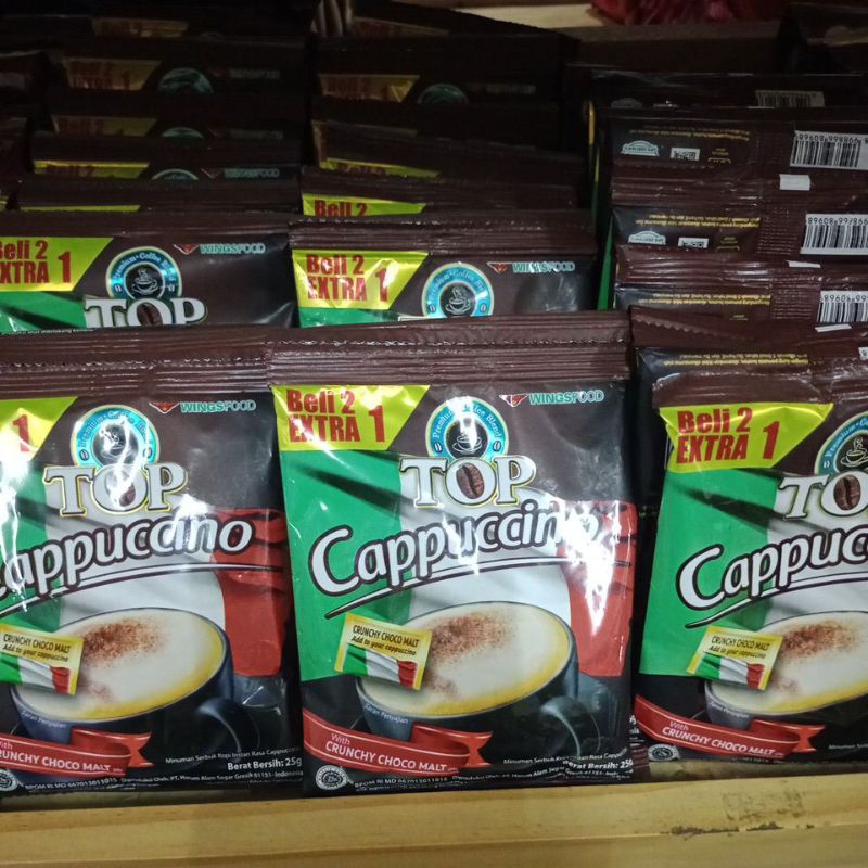 

Top Cappucino isi 15 Beli 2 gratis 1