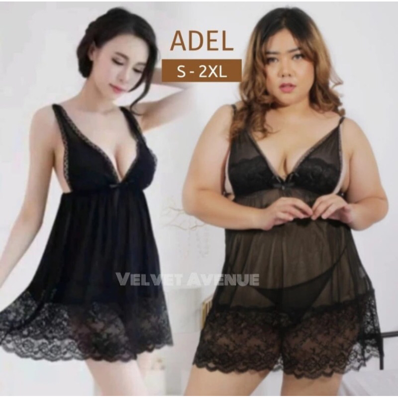 Lingerie Bigsize Jumbo Besar 3XL 4XL XXL Sexy Seksi Adel