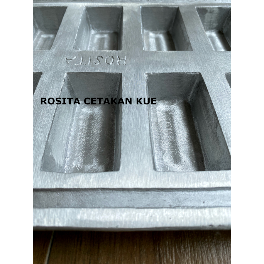 

Bakaranandia - Rosita Cetakan Kue Bolu Balok 7.4Cm - Tebal & Anti Lengket