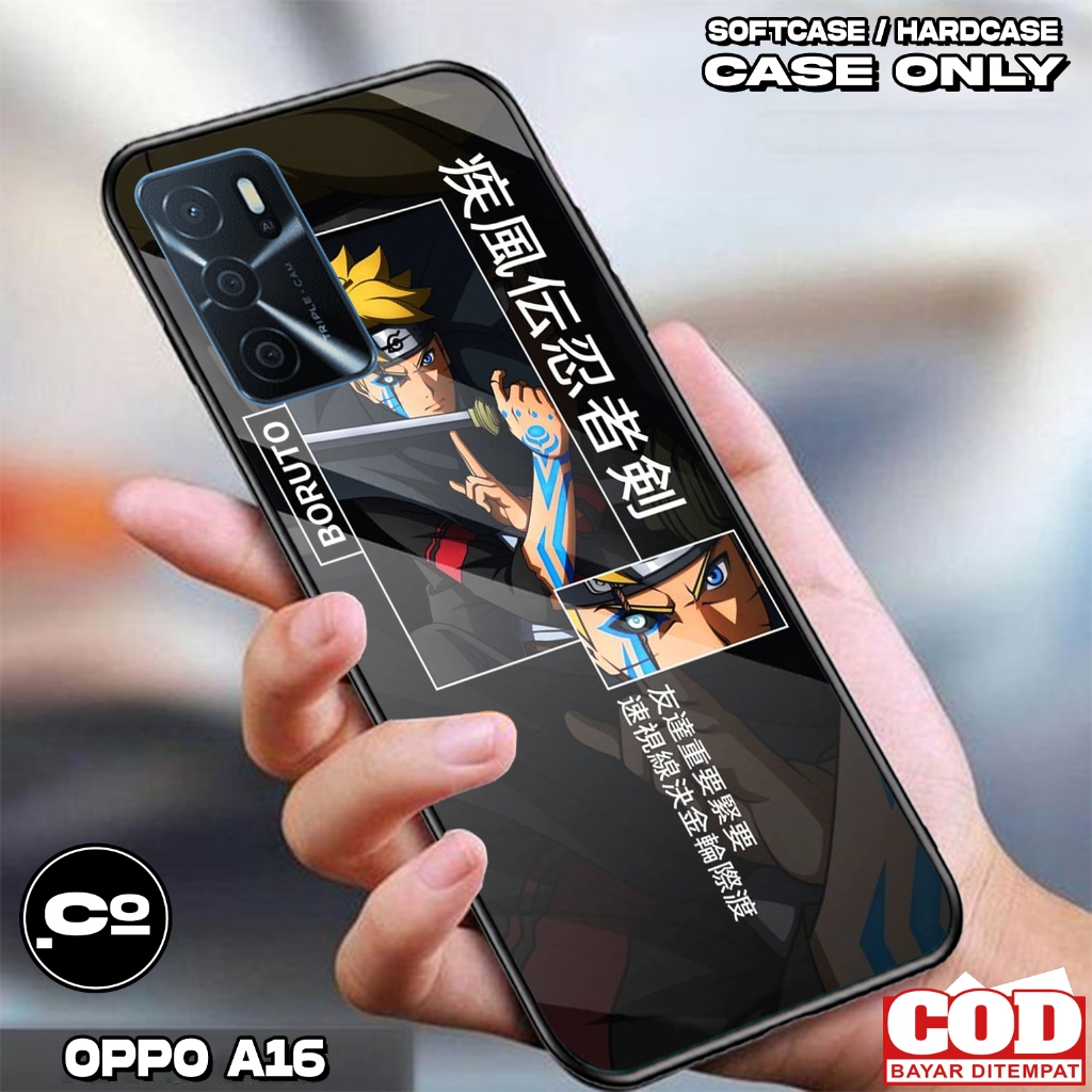 Case OPPO A16 - Casing OPPO A16 [ NARUTO ] Silikon OPPO A16 - Kesing Hp - Casing Hp  - Case Hp - Cas