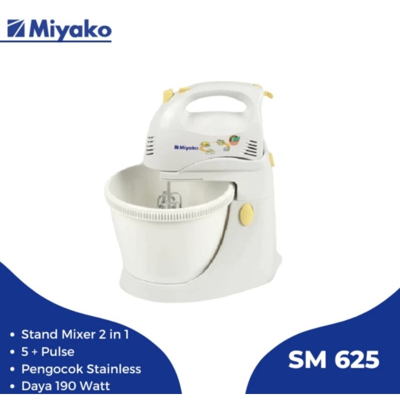 MIXER MIYAKO SM-625 / STAND MIXER MIYAKO SM625 / MIYAKO MIXER SM-625 / MIXER