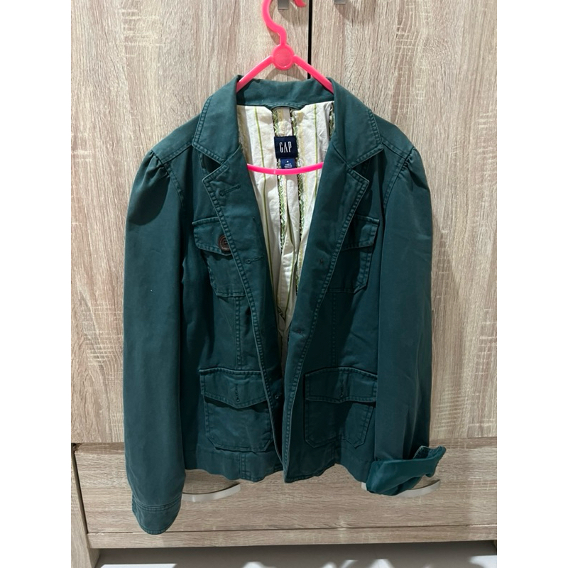 Blazer Hijau Tua GAP (Preloved)