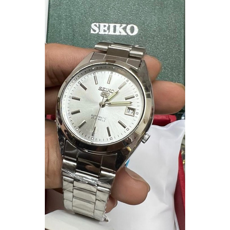 jam tangan pria Automatic, Jam Tangan Pria/Wanita Seiko Otomatis Set Box Original Seiko