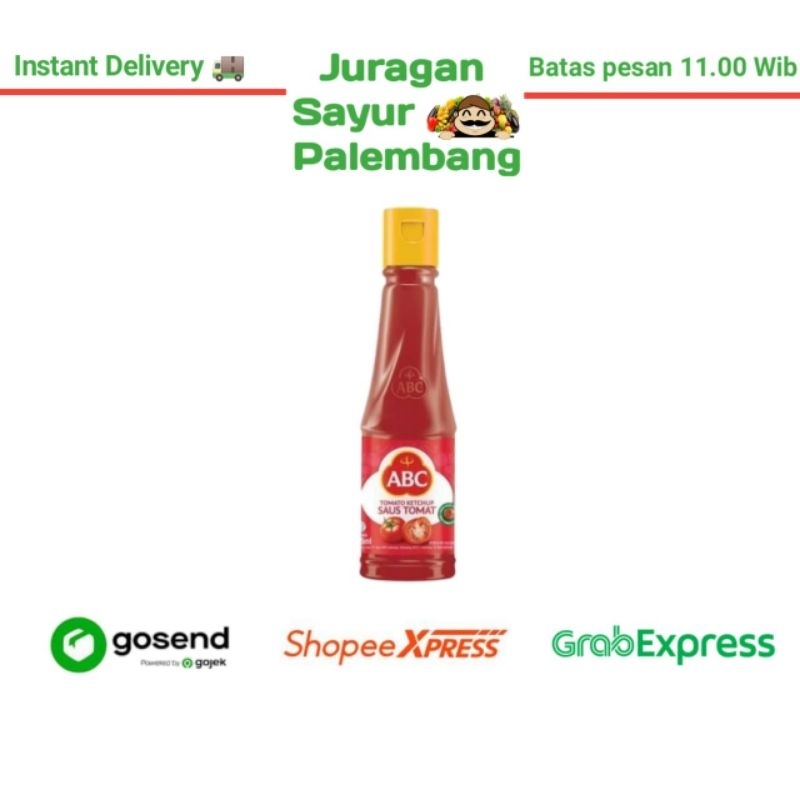 

ABC Saos Tomat 135ml - Juragan Sayur Palembang