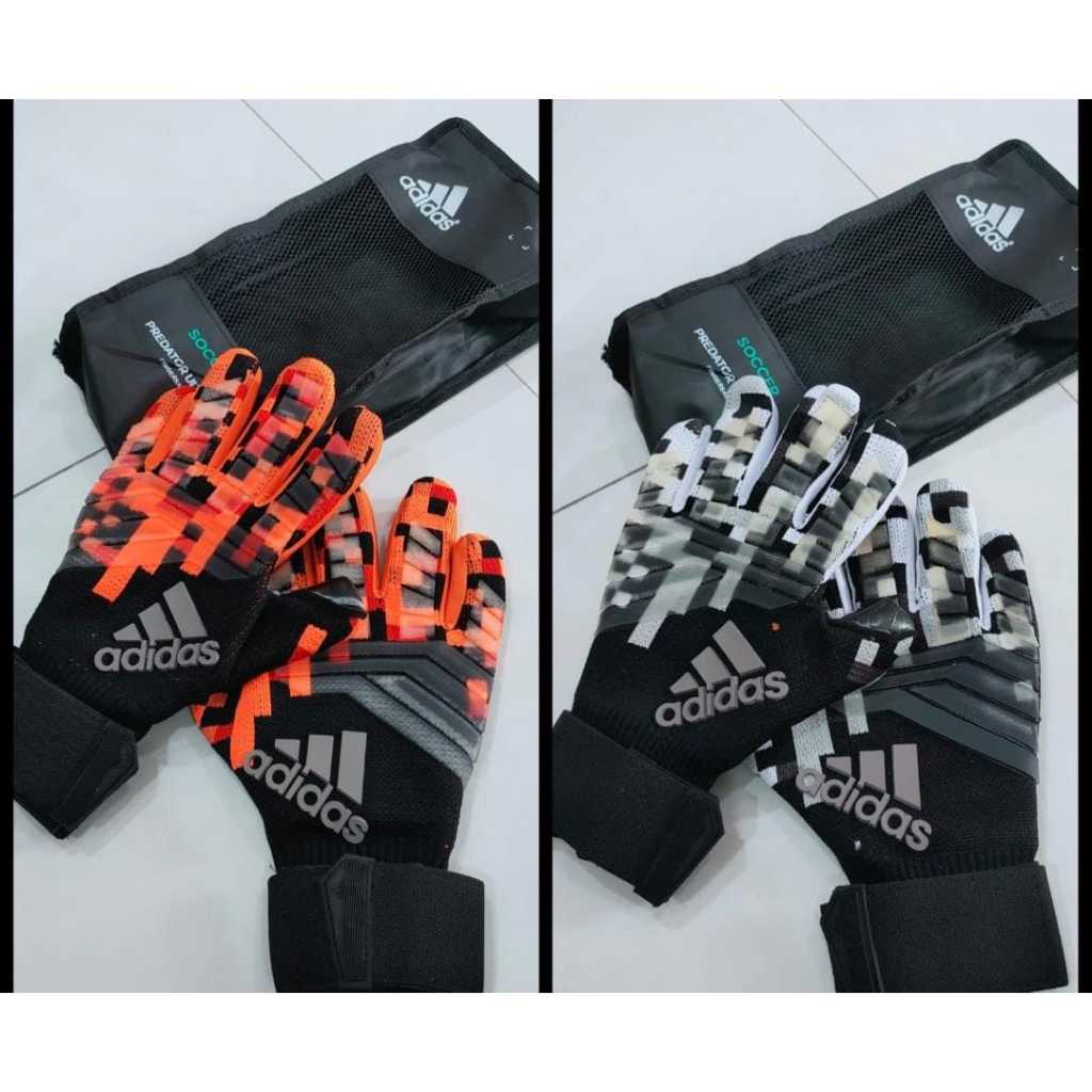 Sarung Tangan Kiper Adidas Predator Ultimate Anak Dewasa Double Strap Nyaman