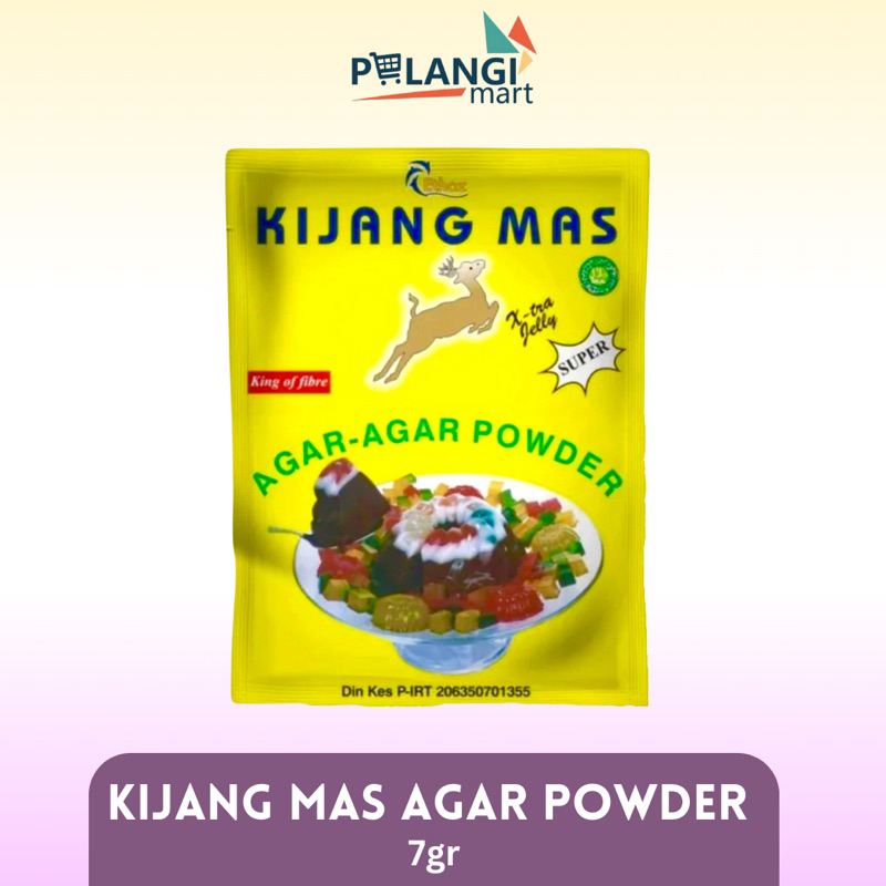 

KIJANGMAS AGAR AGAR POWDER 7 GR