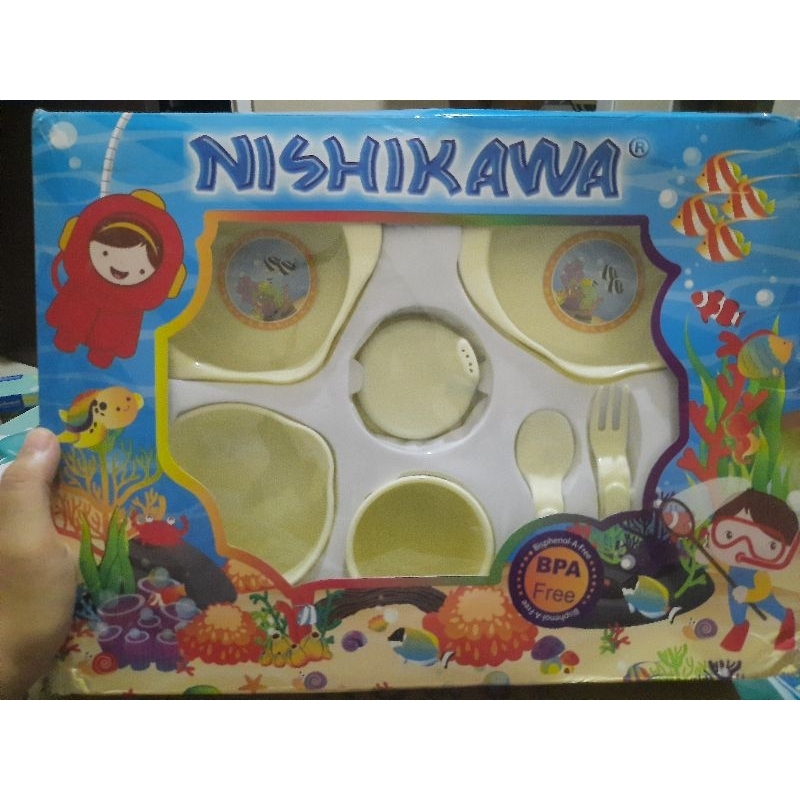 Feeding set baby / alat makan bayi nishikawa besar