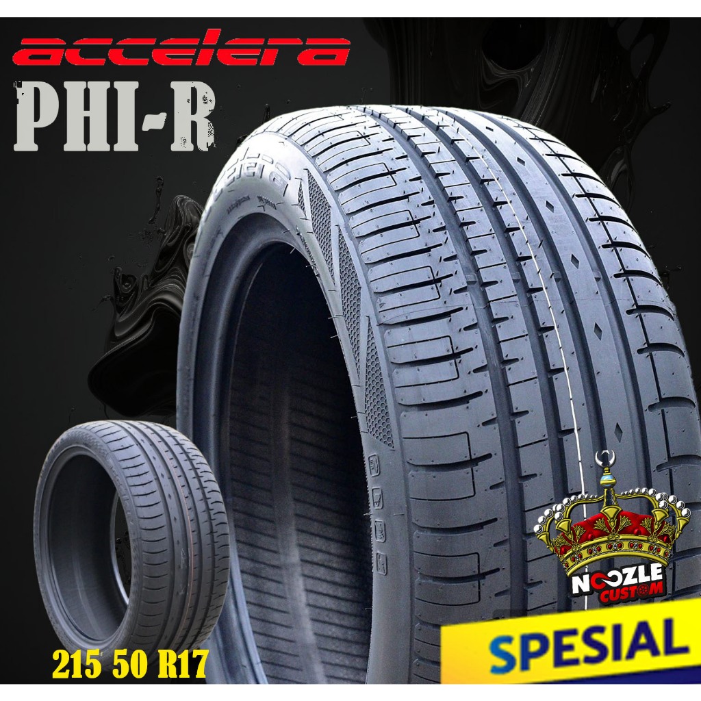 Ban Mobil 215 50 R17 Ban Luar Lokal Ring 17 Tubles Merek Accelera