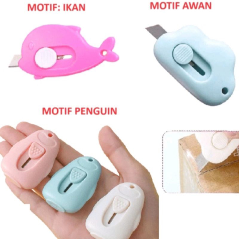 

Cutter Mini Portable Pemotong Kertas Plastik Unboxing Paket