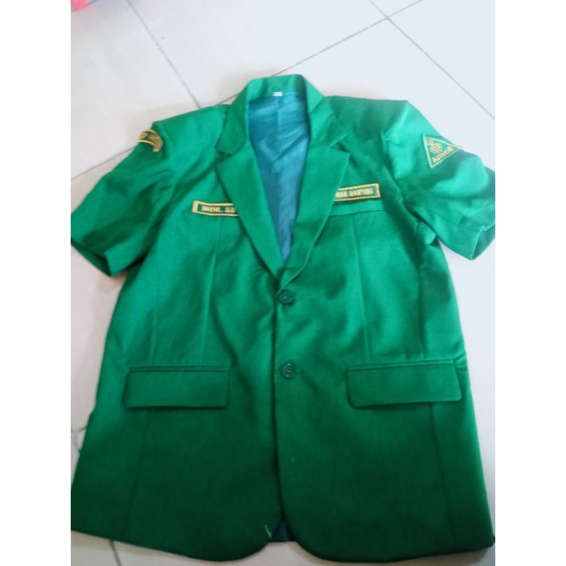 BATIK ANSOR LENGAN PENDEK BIASA - FULL FURING - FREE BORDIR NAMA DAN KEPENGURUSAN