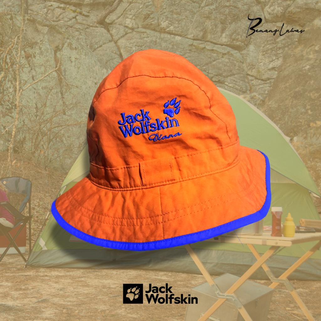 TOPI RIMBA JACK WOLFSKIN SECOND ORIGINAL