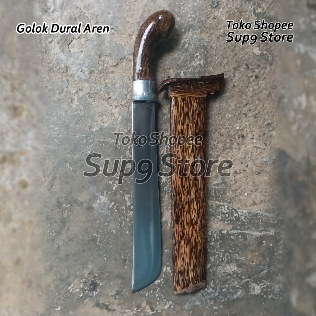 perkakas kebun GOLOK sarung ruyung cor duralium GOLOK kerja kebun Serbaguna Baja Per TERMURAH