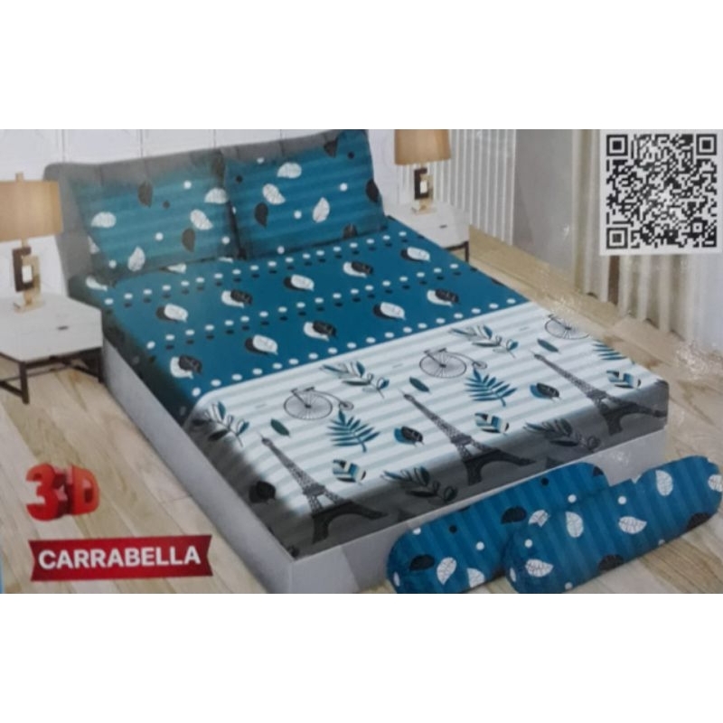 Sprei Bonita 3D uk 120x200 motif carabella