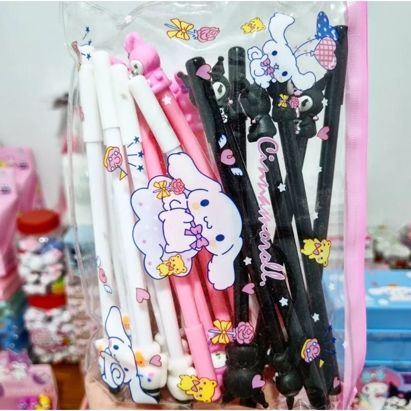 

1 Pak Pouch isi 20 pcs Pen Karakter Sanrio