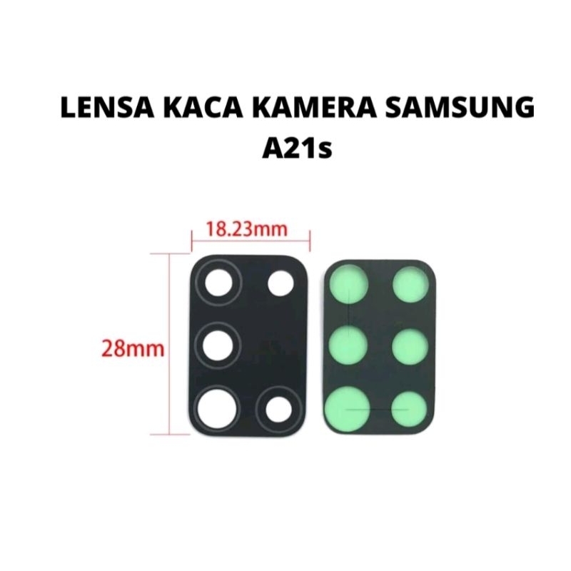 LENSA KAMERA CAMERA KAMERA BELAKANG SAMSUNG A21S LENSA A21S