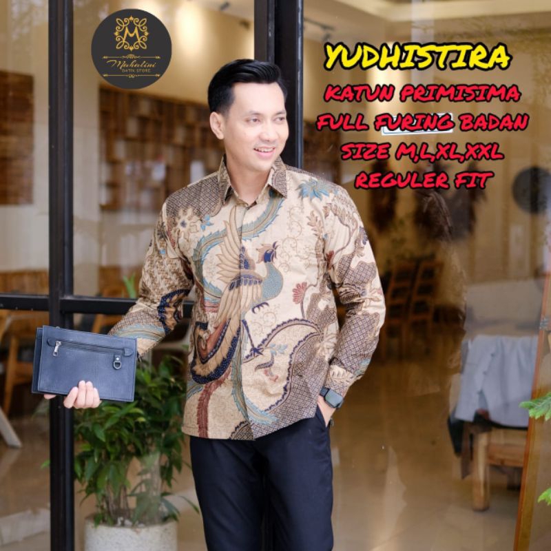 BATIK YUDHISTIRA/ORI MAHALINI/BATIK SOLO/LENGAN PANJANG