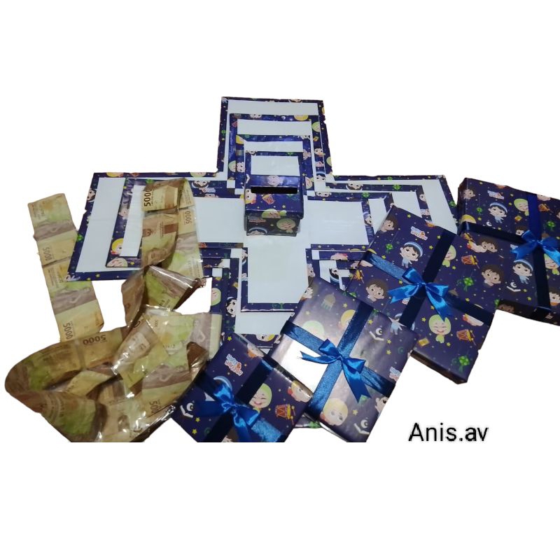 

box snack box saja dan kotak uang