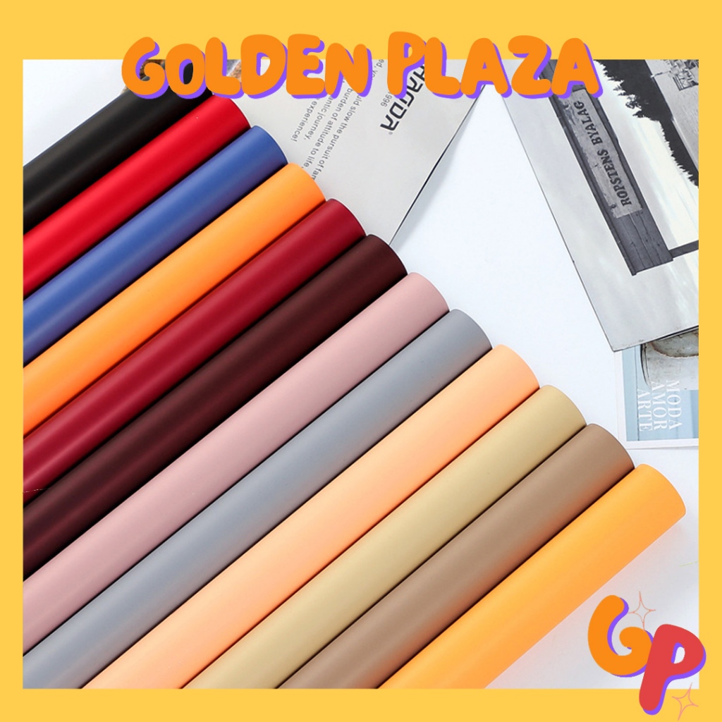 Kertas Bunga Buket Flower Wrapping Doff Full Color Paper Cellophane Kertas Florist KB6089