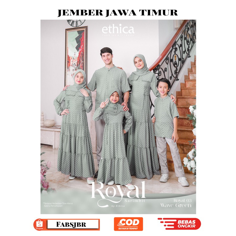 SARIMBIT ETHICA TERBARU ROYAL O3 WAVE GREEN | KAGUMI 302 WAVE GREEN | KAHFI 299 WAVE GREEN | KAGUMI 