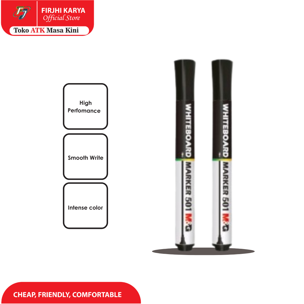

Spidol Whiteboard Marker Besar - M&G