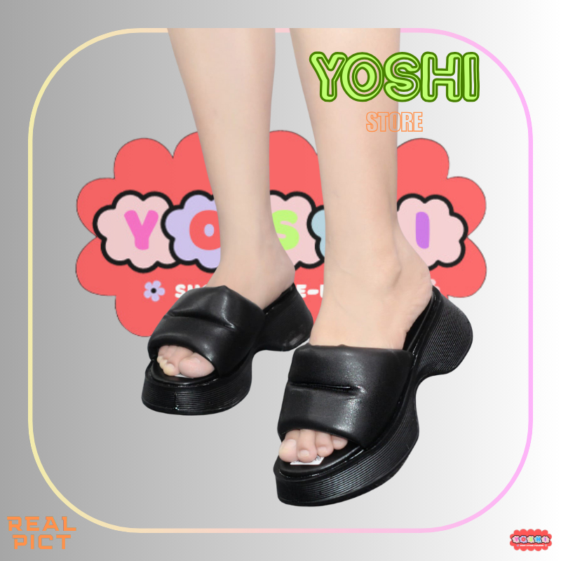 YOSHI SANDAL FLAT SELOP WANITA AP31